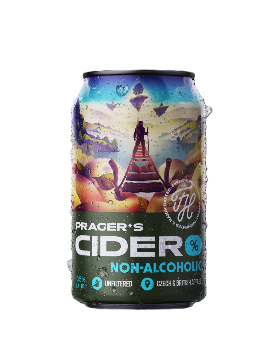 PRAGER'S Cider non-alcoholic 330 ml