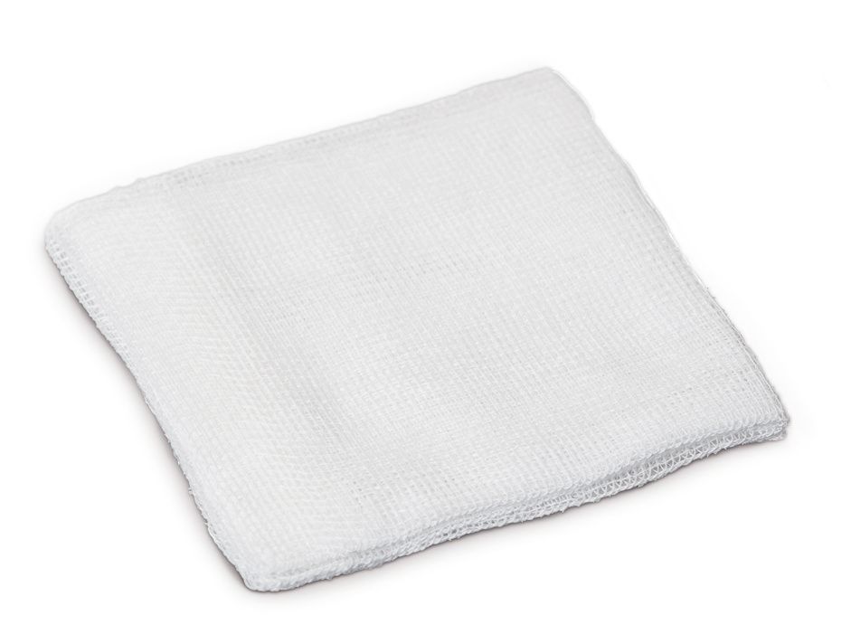 Sterilux ES Kompresní gáza nesterilní 17 vláken 8 vrstev 10x10cm 100ks