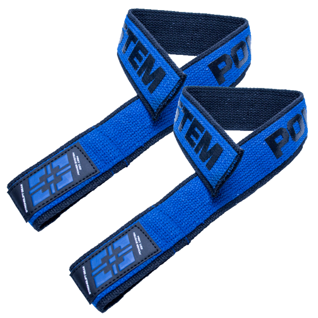 Power System Trhačky Lifting Straps Duplex 3401 - modré