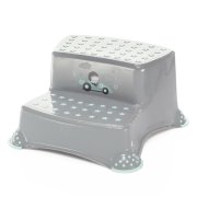 Zopa Dvojstupínek k WC/umyvadlu Racer, Grey/Mint 1