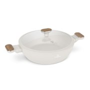 Berlingerhaus Pánev hluboká s titanovým povrchem a poklicí 28 cm Sahara Nordic Collection
