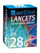 Wellion LUNA lancety 28G 100 ks
