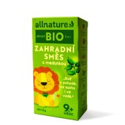 Allnature BIO Dětský čaj Zahradní směs s meduňkou 20x1,5 g