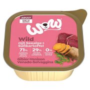 WOW Zvěřina s batáty adult paštika pro dospělé psy 150 g