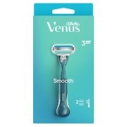 Gillette Venus Smooth Dámský Holicí Strojek s 2 Náhradními Holicími Hlavicemi