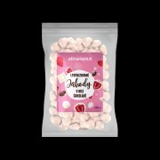 Allnature Jahody sušené mrazem v bílé čoko 100g