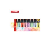 STABILO Zvýrazňovač - BOSS ORIGINAL Pastel - 70/8-3 - 8 ks sada - 8 různých barev