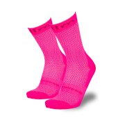 COLLM Run pro vysoké kompresní ponožky růžové 1 pár, Velikost: 40-42