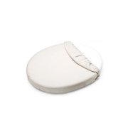 Petite&Mars Napínací prostěradlo nepromokavé Soft Dream Oval 84 x 50 White