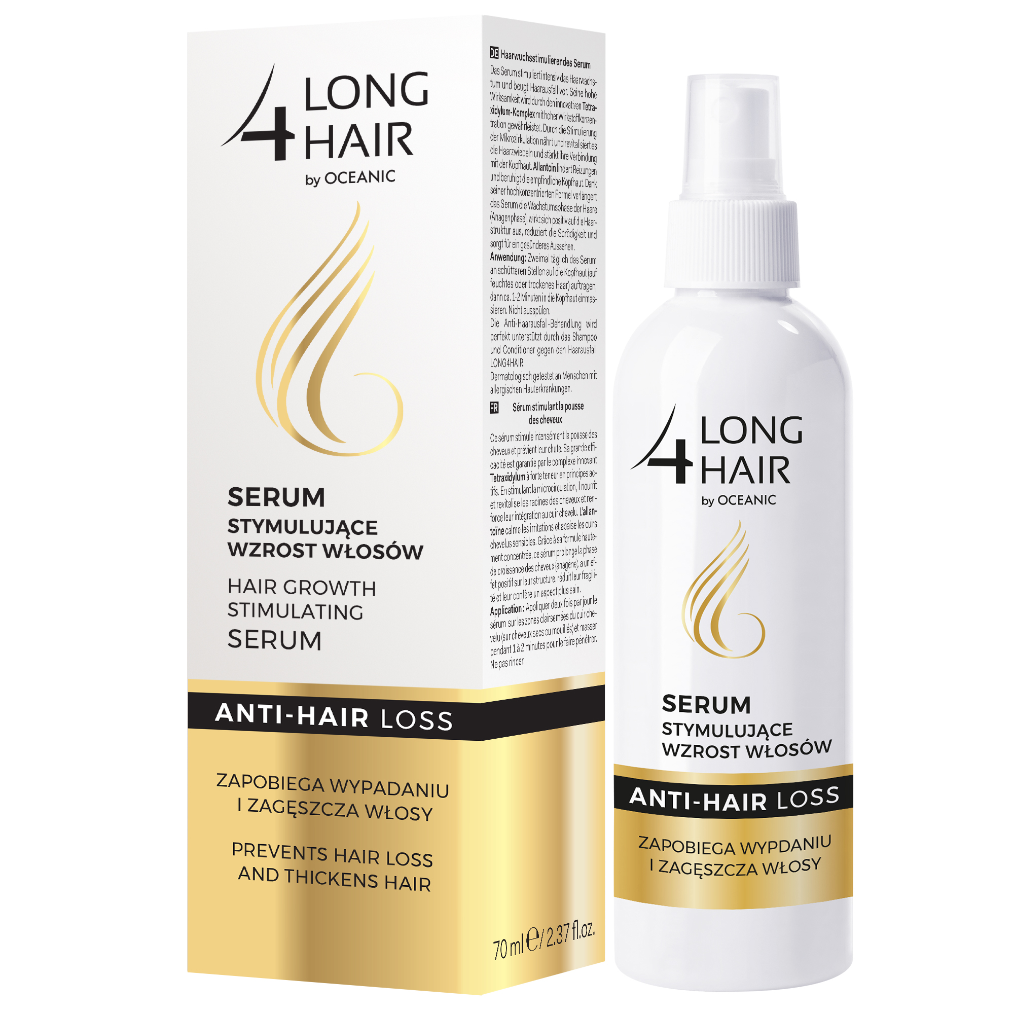 Long 4 Lashes Hair Growth Stimulating Serum 70ml