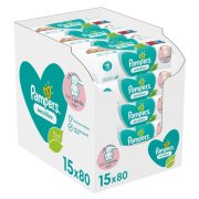 PAMPERS Sensitive ubrousky 15 x 80 ks