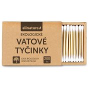 Allnature Ekologické vatové tyčinky 200ks