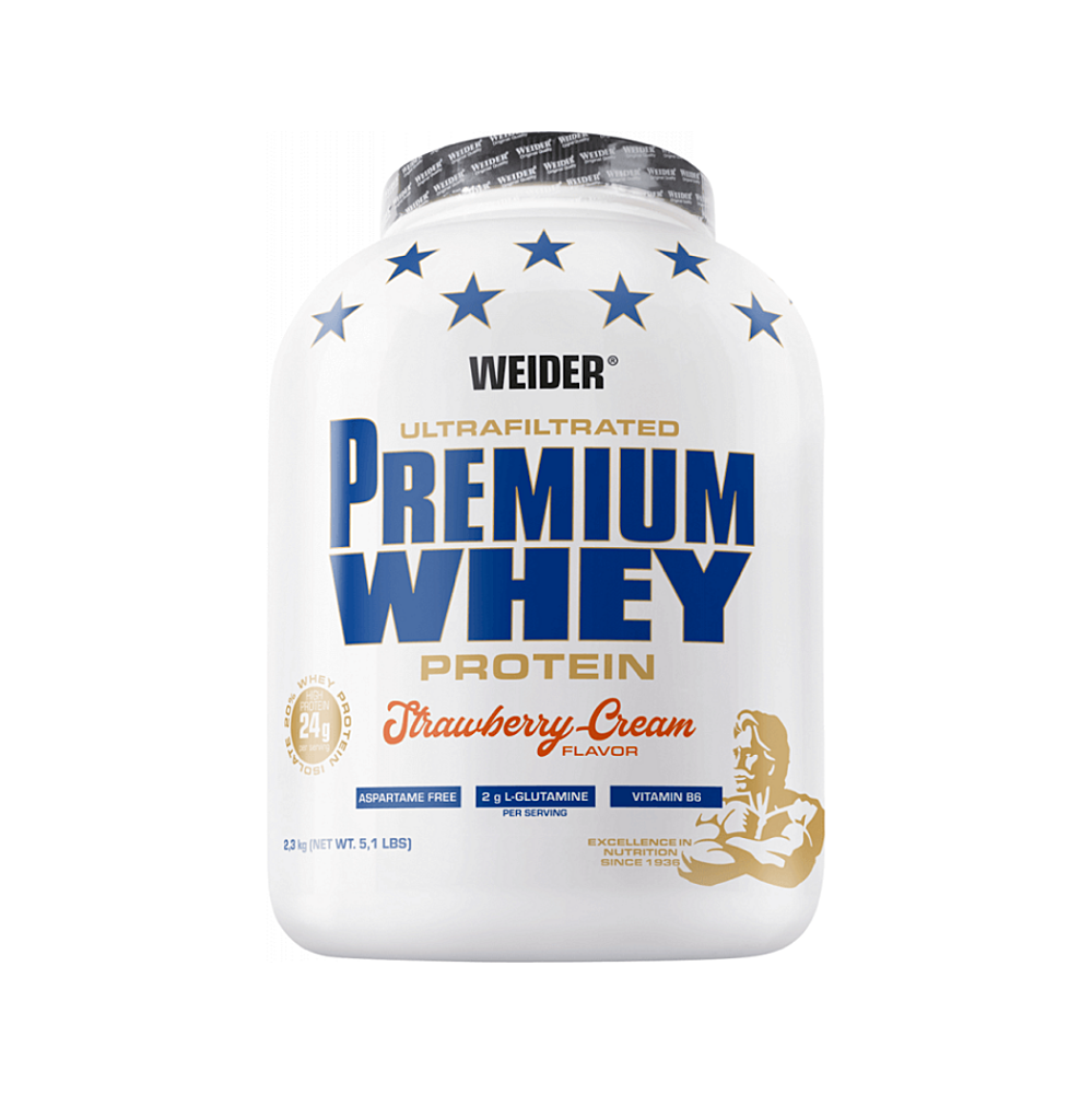 WEIDER Premium Whey  strawberry-vanilla 2300 g