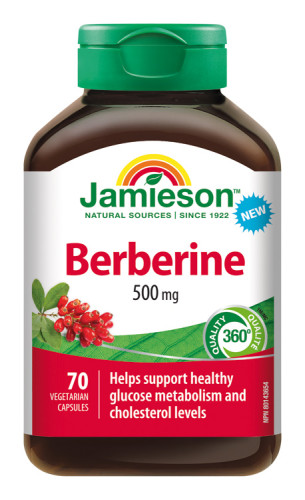 JAMIESON Berberin 500mg cps.70
