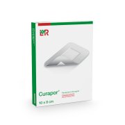 Náplast Hypoalergenní Curapor Sterilní 8x10cm,samolepící,s polštářkem,5ks