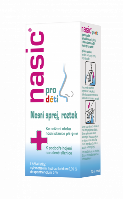 Nasic pro děti nosní sprej roztok 10ml