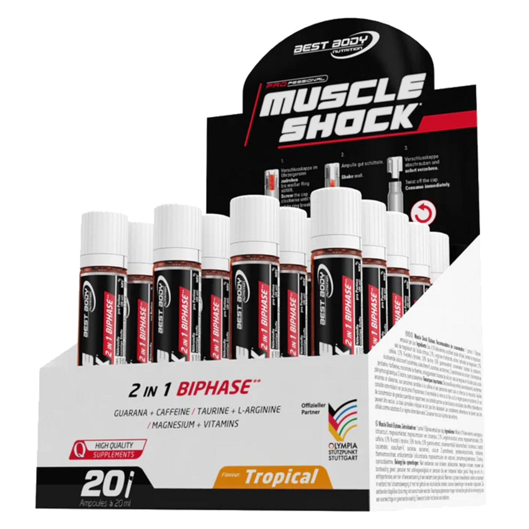 Best Body Professional Muscle shock 2in1 20 x 20ml - tropical