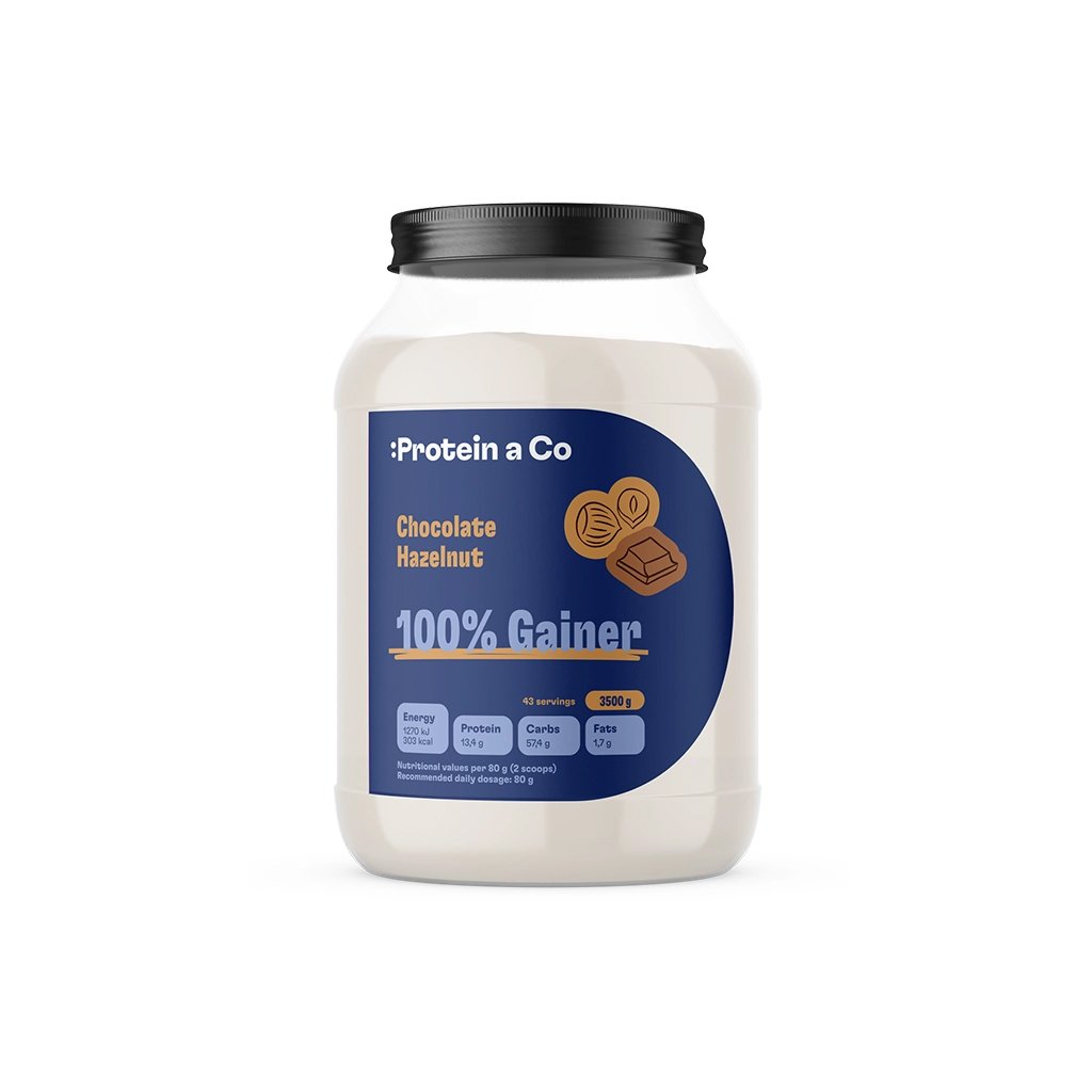 Protein a Co Gainer 100% 3,5 kg Chocolate hazelnut