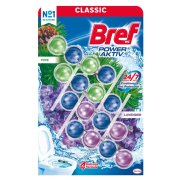 BREF Power Activ Tuhý WC blok Pine / Levander 4 x 50 g
