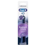 Oral-B iO Series Radiant White kartáčkové hlavy 4 ks černé