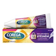 Fixační krém Corega Max Upevnění + Utěsnění pro pevnou fixaci zubní náhrady, 40g