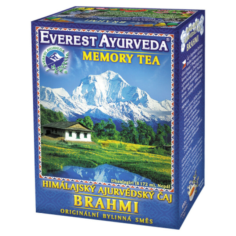 EVEREST AYURVEDA Brahmi paměť a mozková činnost sypaný čaj 100 g