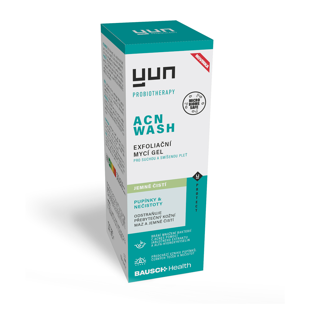 YUN ACN Exfoliační mycí gel 150 ml
