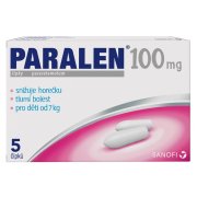 Paralen 100mg 5 čípků