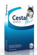 Cestal Plus žvýkací tablety pro psy 50/144/200mg 8 tablet
