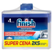FINISH Čistič myčky Regular 2 x 250 ml