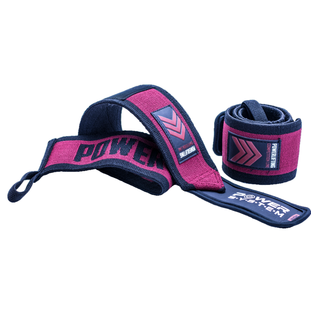 Power System Posilovací bandáže na zápěstí Wrist Wraps Extreme 3530 - červené