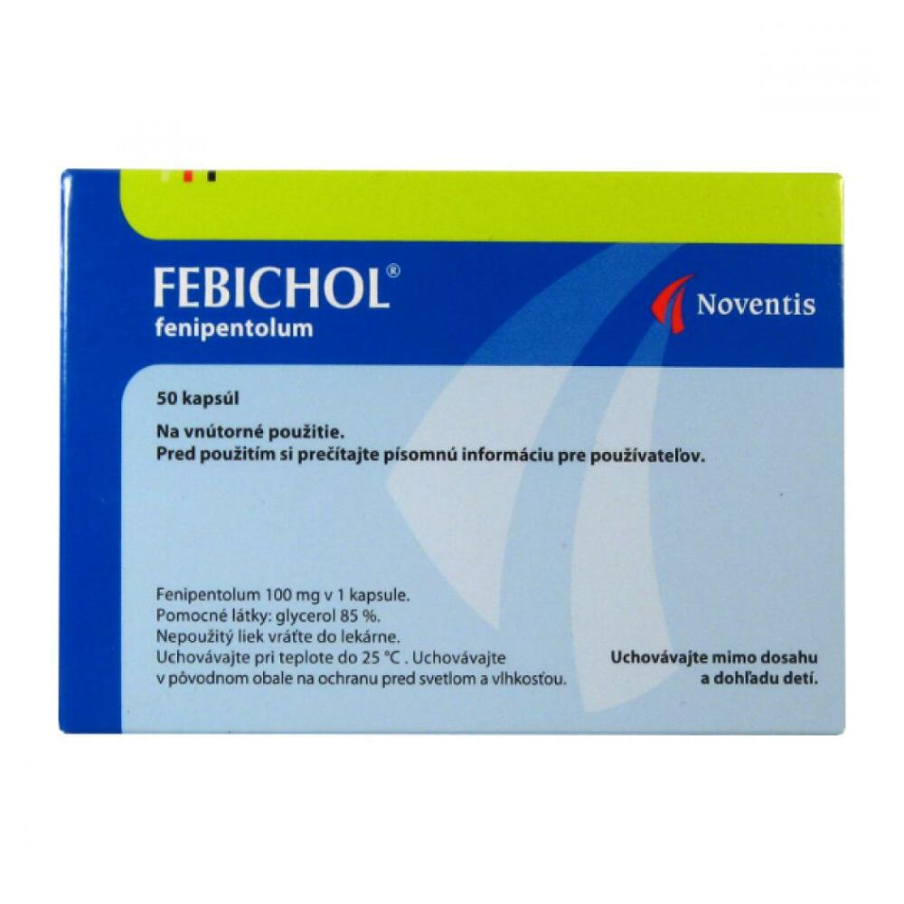 Febichol 100mg cps.mol.50