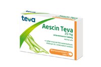 Aescin Teva, 20 mg, 30 enterosolventních tablet