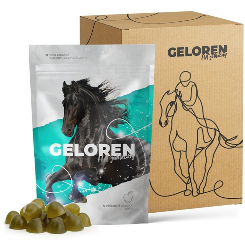 CONTIPRO Geloren HA kloubní výživa pro koně jablečná 1350 g