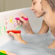 ACCENTRA Pastelky do vany koolkidz jablko 4 barvy 20 g