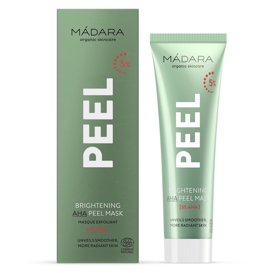 MÁDARA PEEL Rozjasňující peelingová maska s AHA kyselinami 60 ml