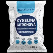 Allnature Kyselina citronová 1000g