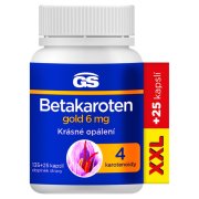 GS Betakaroten gold XXL 6mg 135+25 kapslí