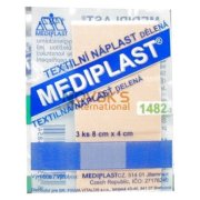 Rychloobvaz Mediplast 8 x 4 cm 3 ks 1482