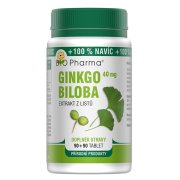 Bio-Pharma Ginkgo Biloba extrakt 40 mg 90+90 tablet