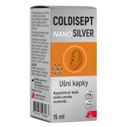 Coldisept nanoSilver ušní kapky 15ml