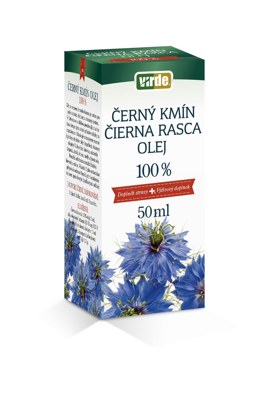 Černý kmín olej 100% 50ml