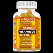 Nutrigums Vitamin D3 60 želé - citron