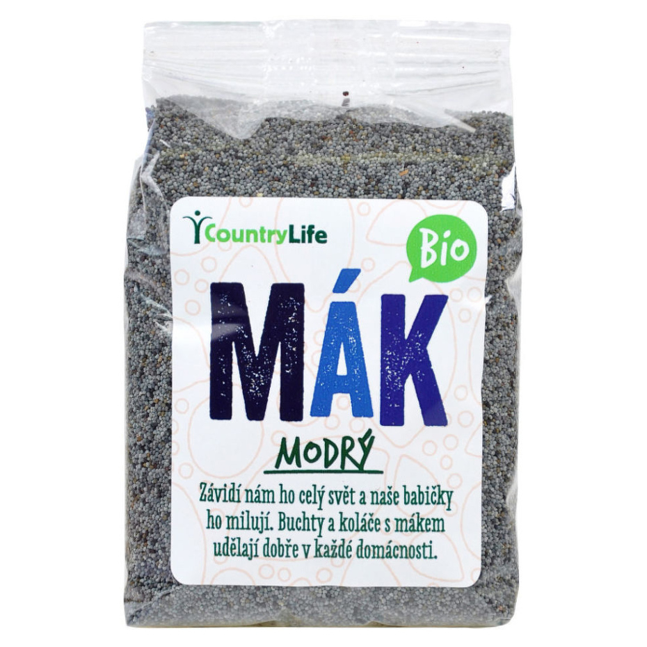 Country Life Mák modrý BIO 250 g