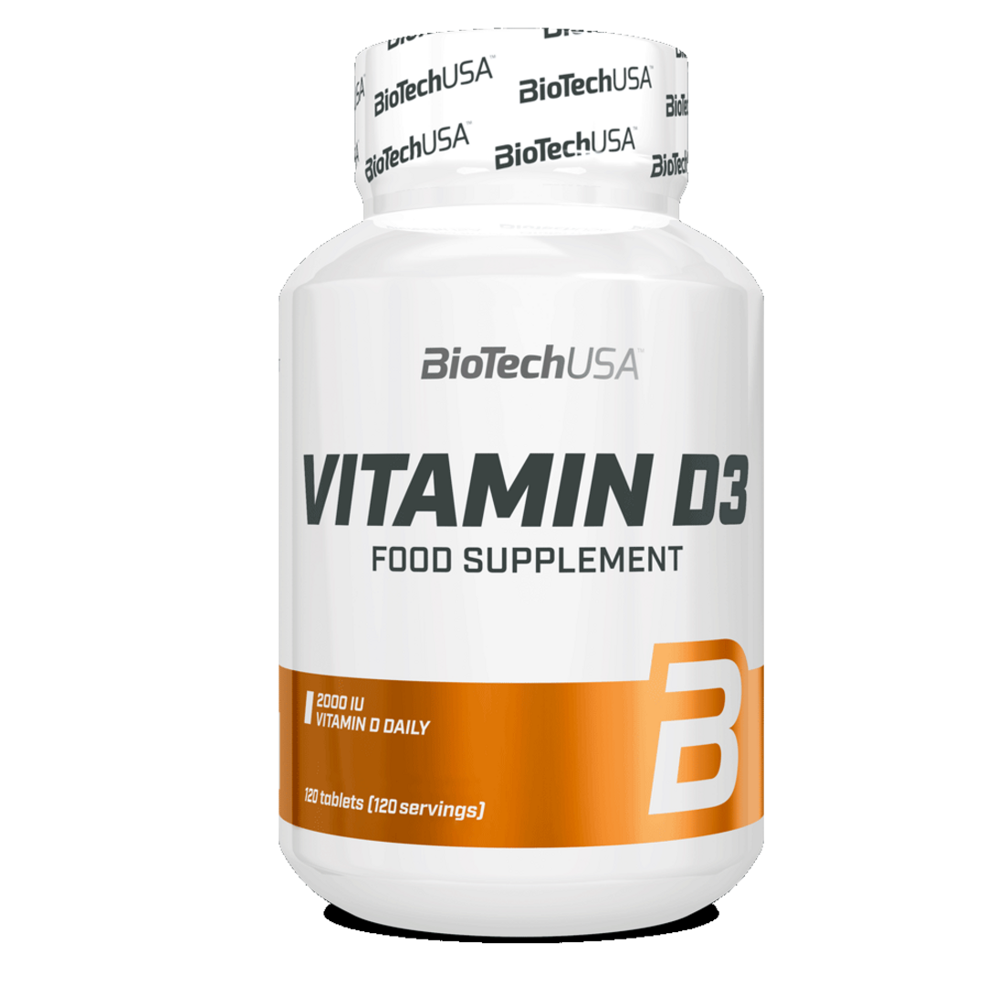 BioTech USA Vitamin D3 - 120 tablet