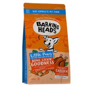 BARKING HEADS Little Paws Bowl Lickin Good Chick granule pro psy, Hmotnost balení (g): 6 kg