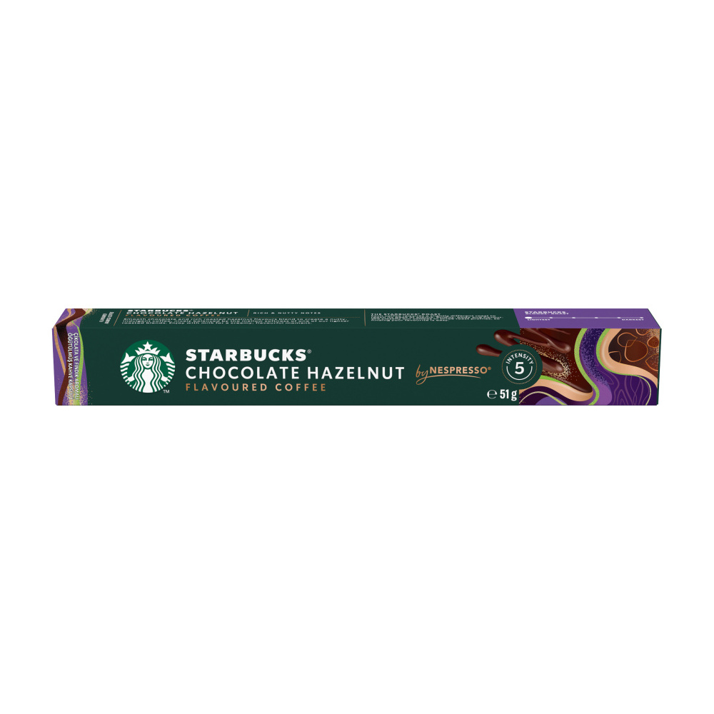 STARBUCKS Chocolate hazelnut Blonde roast by Nespresso kávové kapsle 10 ks