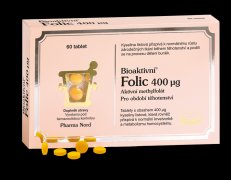 Bioaktivní Folic 400mcg 60 tablet