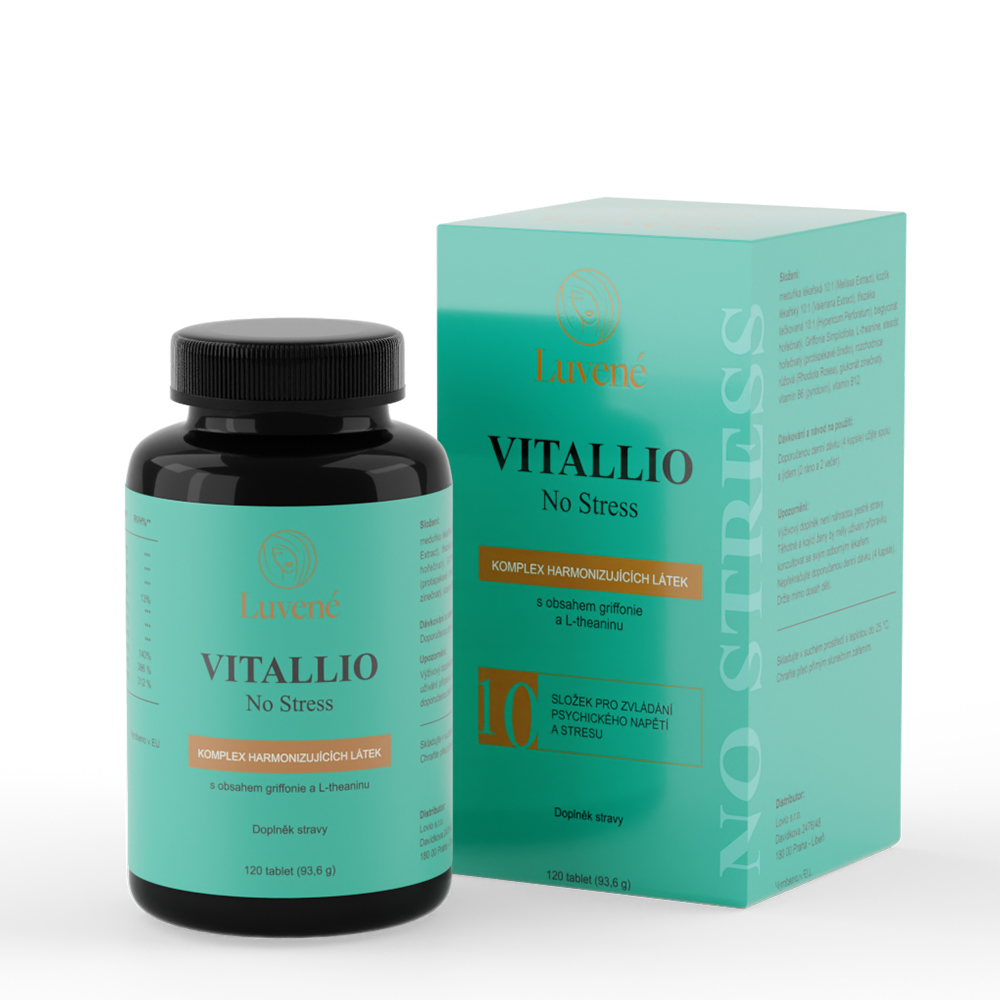 LUVENÉ VITALLIO No Stress Harmonizující komplex 120 tablet