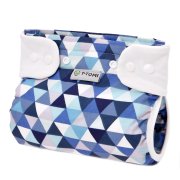 T-tomi Ortopedické abdukční kalhotky - patentky Blue triangles (3-6kg)